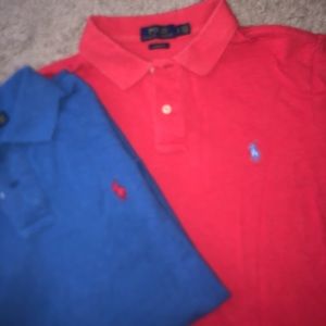 BUNDLE! Pack of 2 polo t-shirts. (Men L)